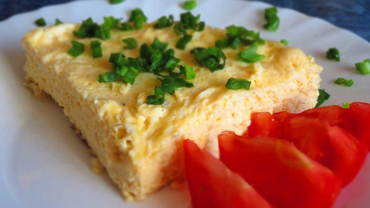 Пышный омлет в духовке — 7 рецептов, как в детском садике