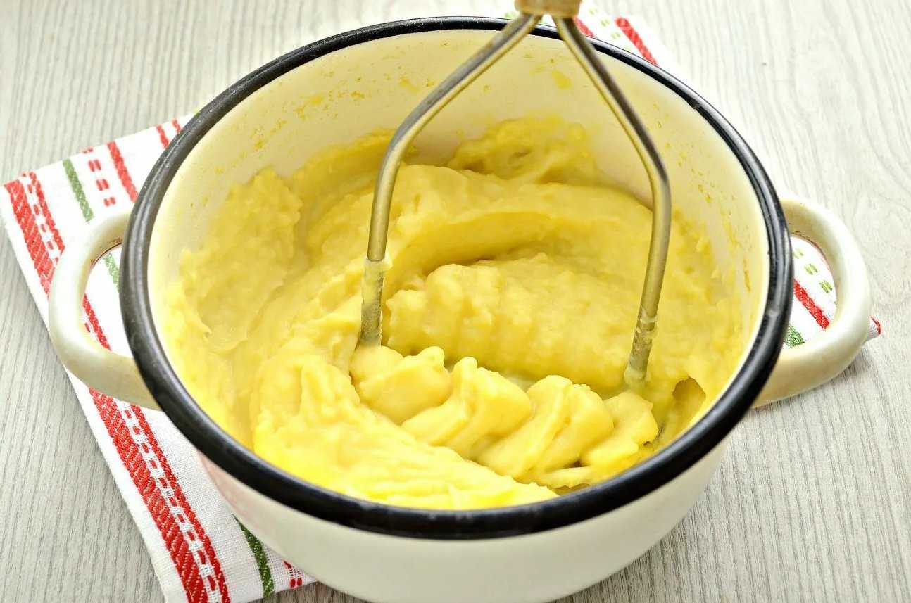 Картофельное пюре с молоком и маслом рецепт 🍎