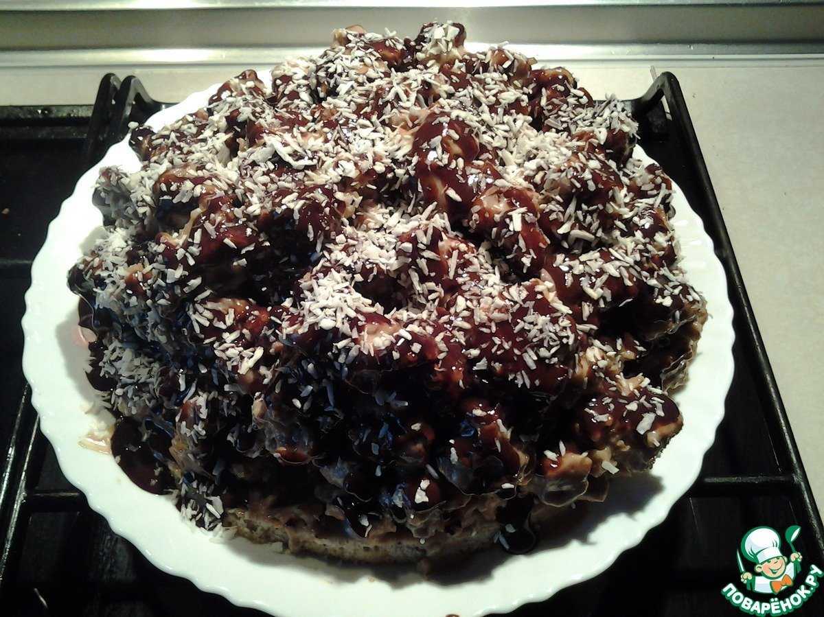 Шоколадный торт безе с орехами – вкусная еда от irinacooking