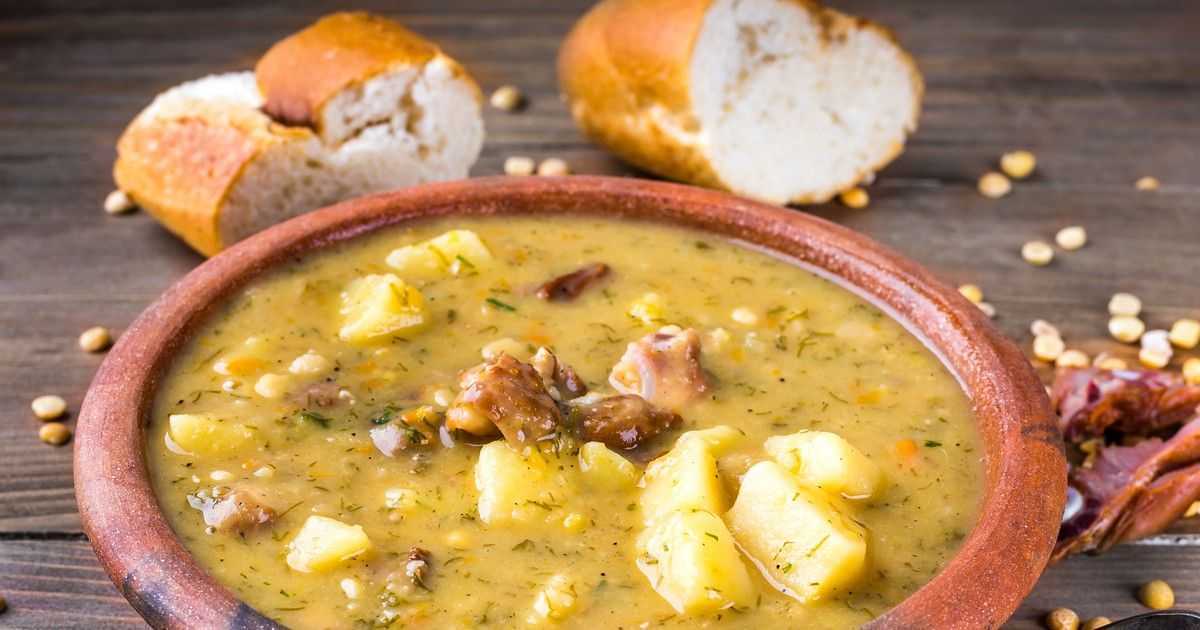 Гороховый суп с курицей – 7 рецептов