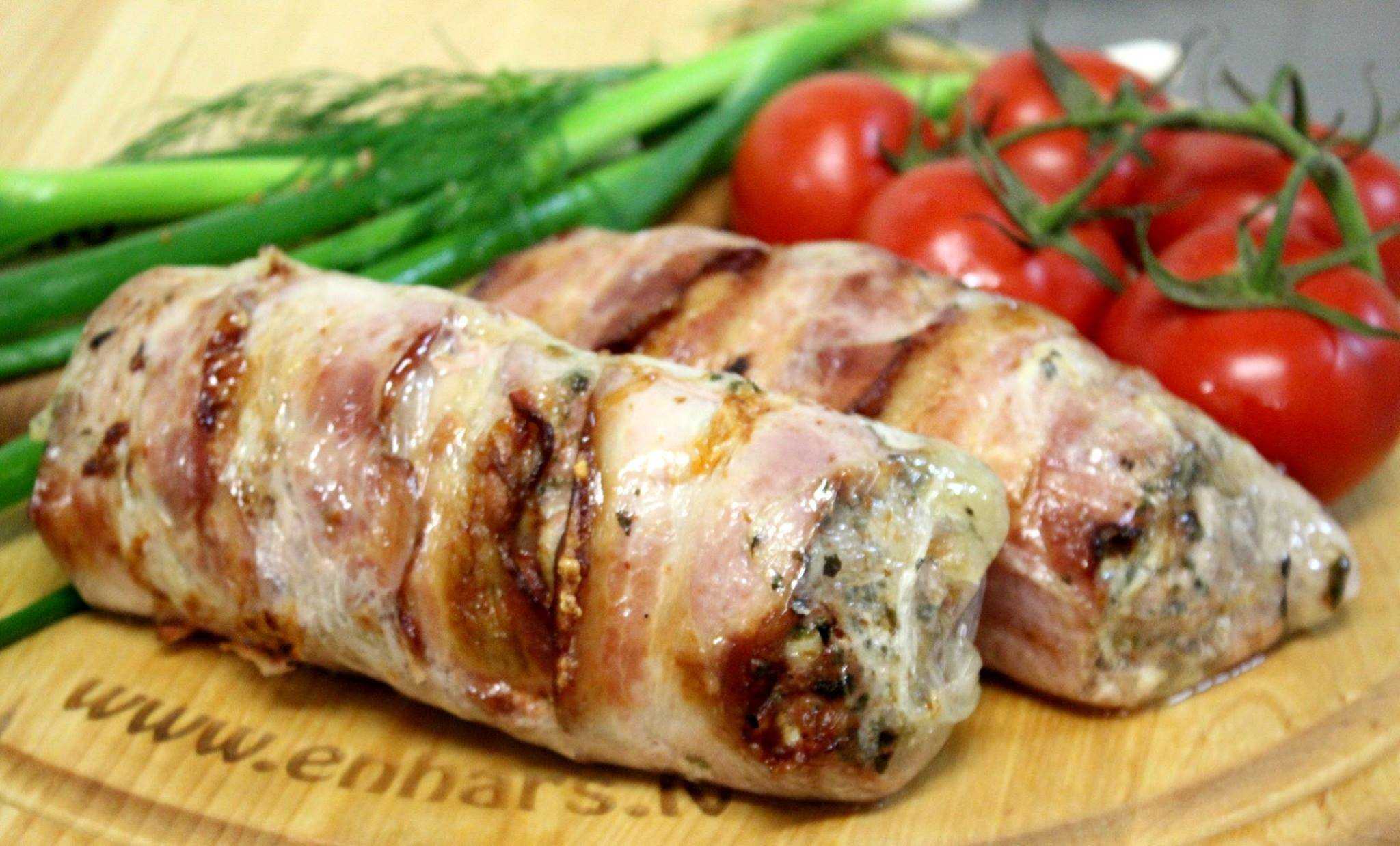 Как приготовить вкусный рулет из свиной брюшины