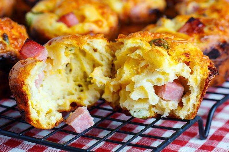Узнай как вкусно приготовить маффинов с колбасой и сыром дома самостоятельно