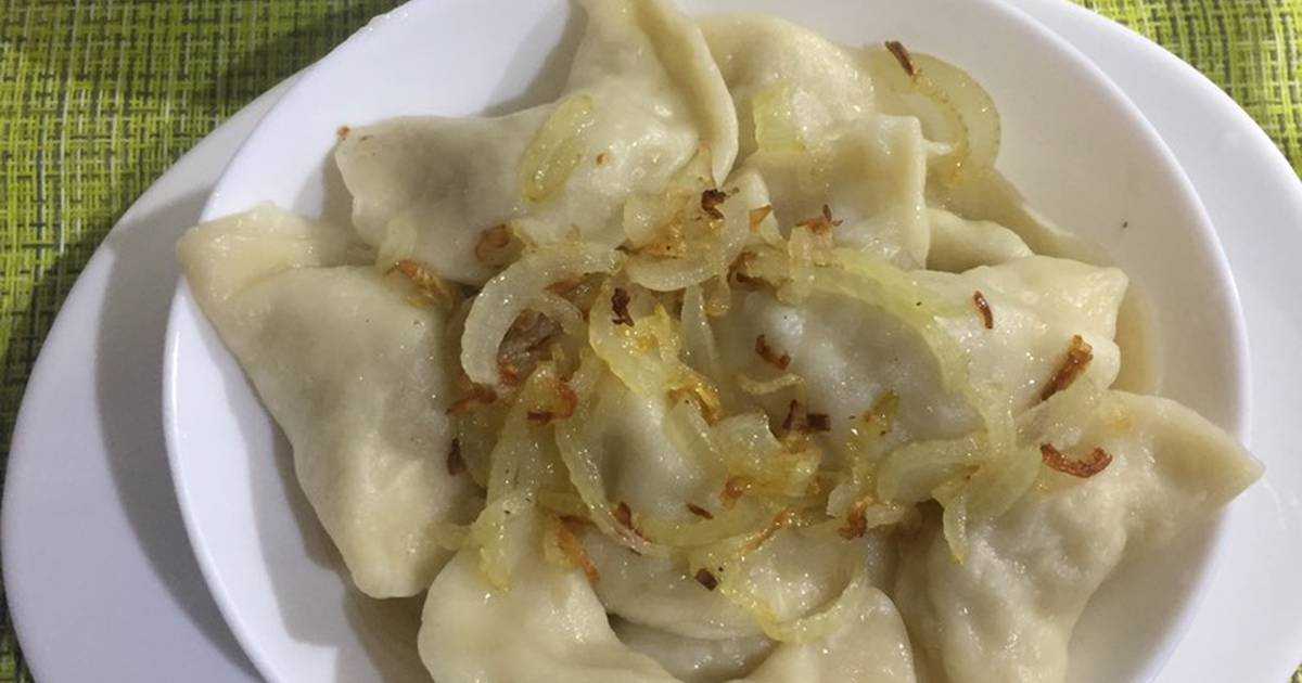 Вареники с картошкой и луком: 3 фото-рецепта потрясающе вкусного блюда