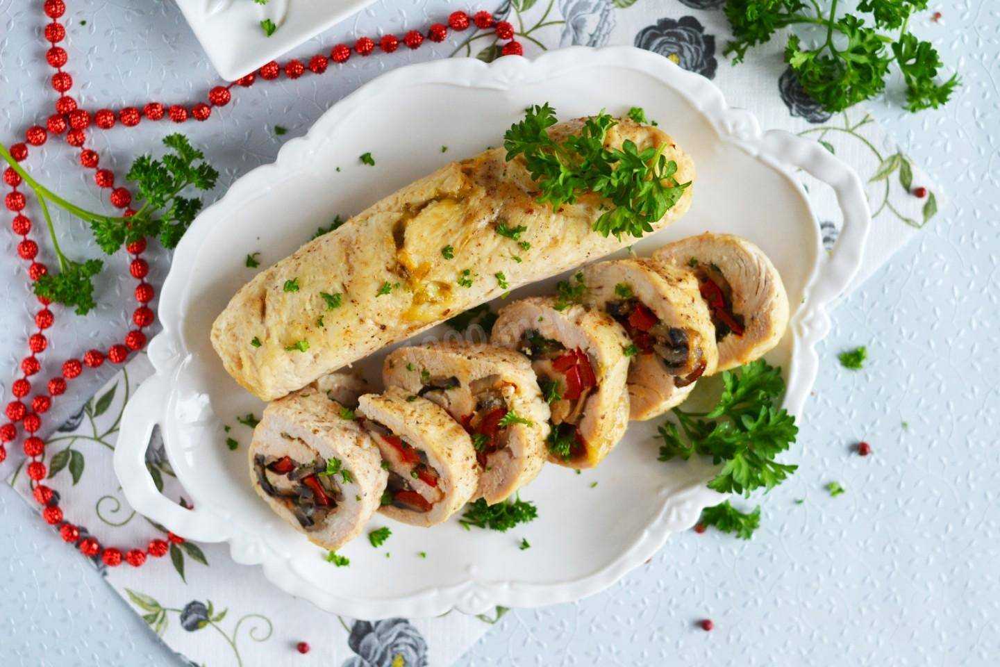 Куриные рулетики с сыром: 8 лучших рецептов
