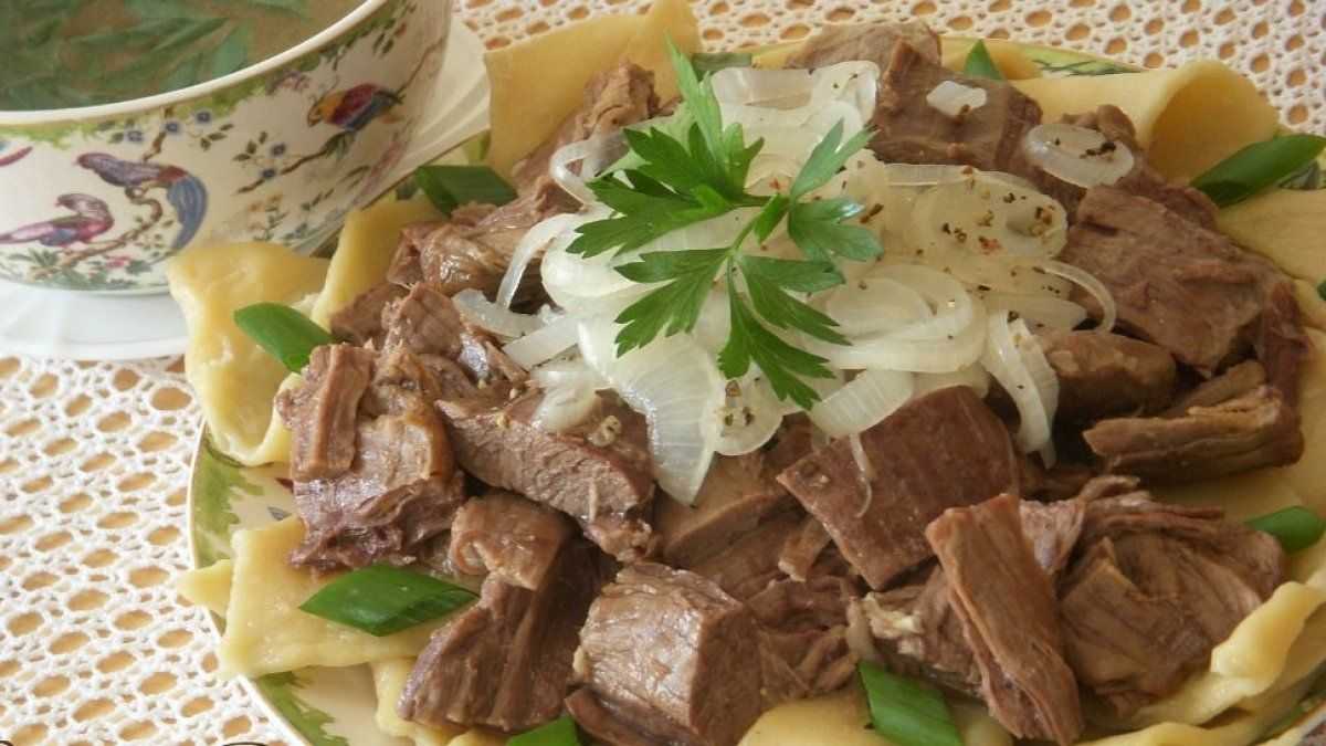 Бешбармак из курицы: лучшие рецепты