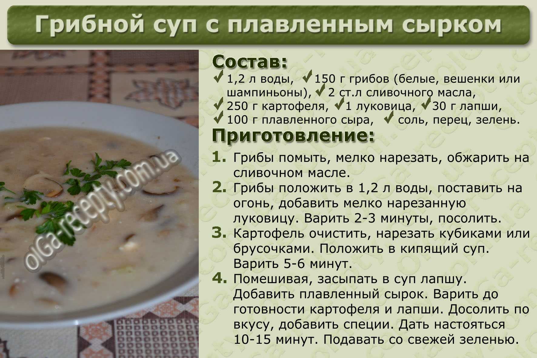 Как приготовить суп-пюре из шампиньонов со сливками – 8 рецептов грибного крем-супа - рецепт, фото