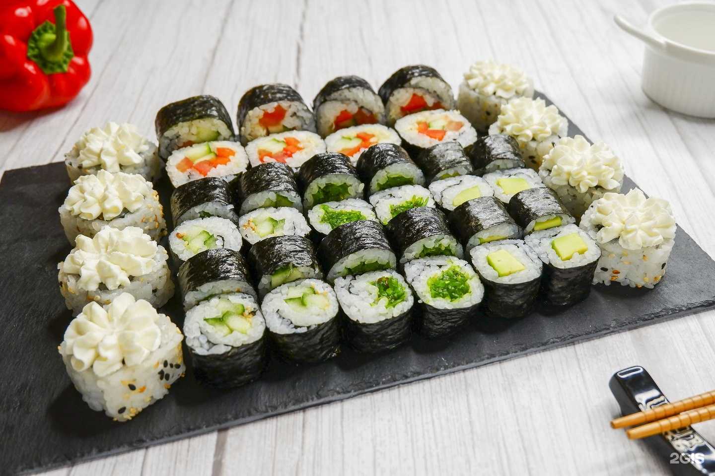 Роллы с огурцом пошаговый фото рецепт