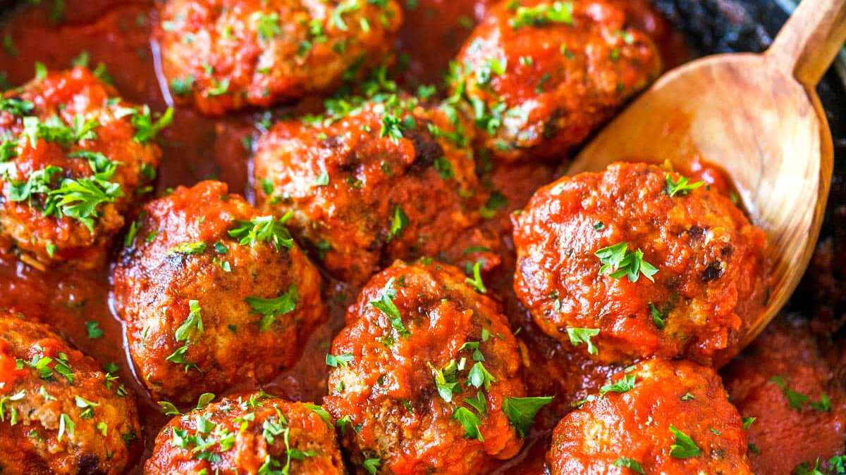 Тефтели из свинины с рисом пошаговый рецепт