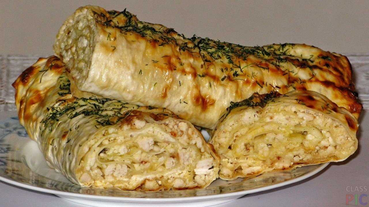 Узнай как вкусно приготовить пирог из лаваша с сыром в духовке дома самостоятельно