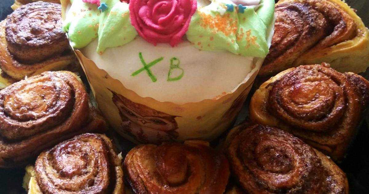 Булочки синнабон (cinnabon) - рецепт с фото