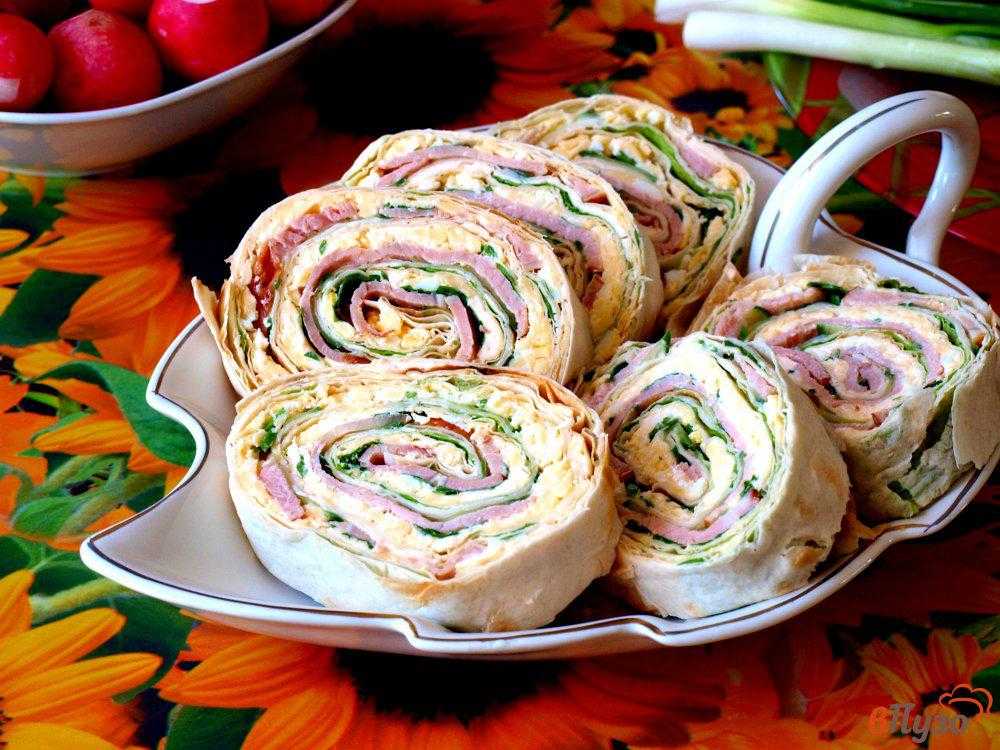 Рулет из лаваша с сыром - 77 рецептов приготовления пошагово - 1000.menu