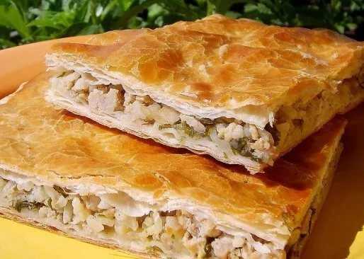Пирог с картошкой и луком в духовке рецепт с фото 🍎