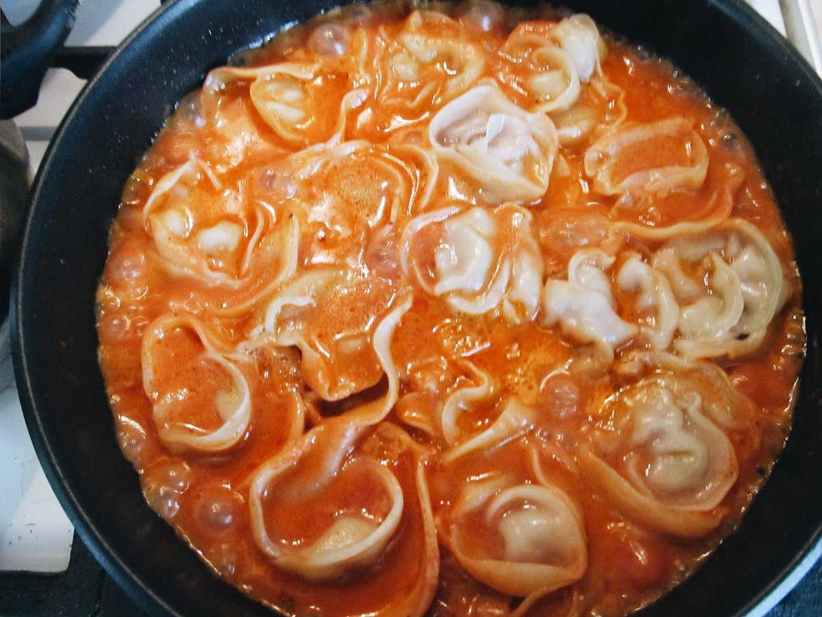 Пельмени со сметаной. пельмени, тушеные с овощами в сметане пельмени со сметаной