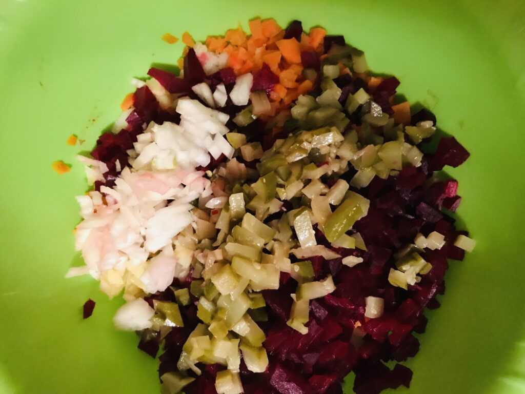Винегрет – классический и современный рецепт вкусного овощного салата
