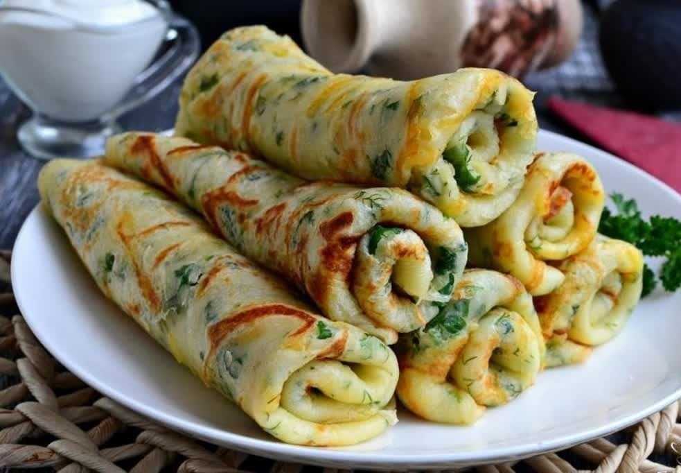 Сырные блинчики пошаговый рецепт