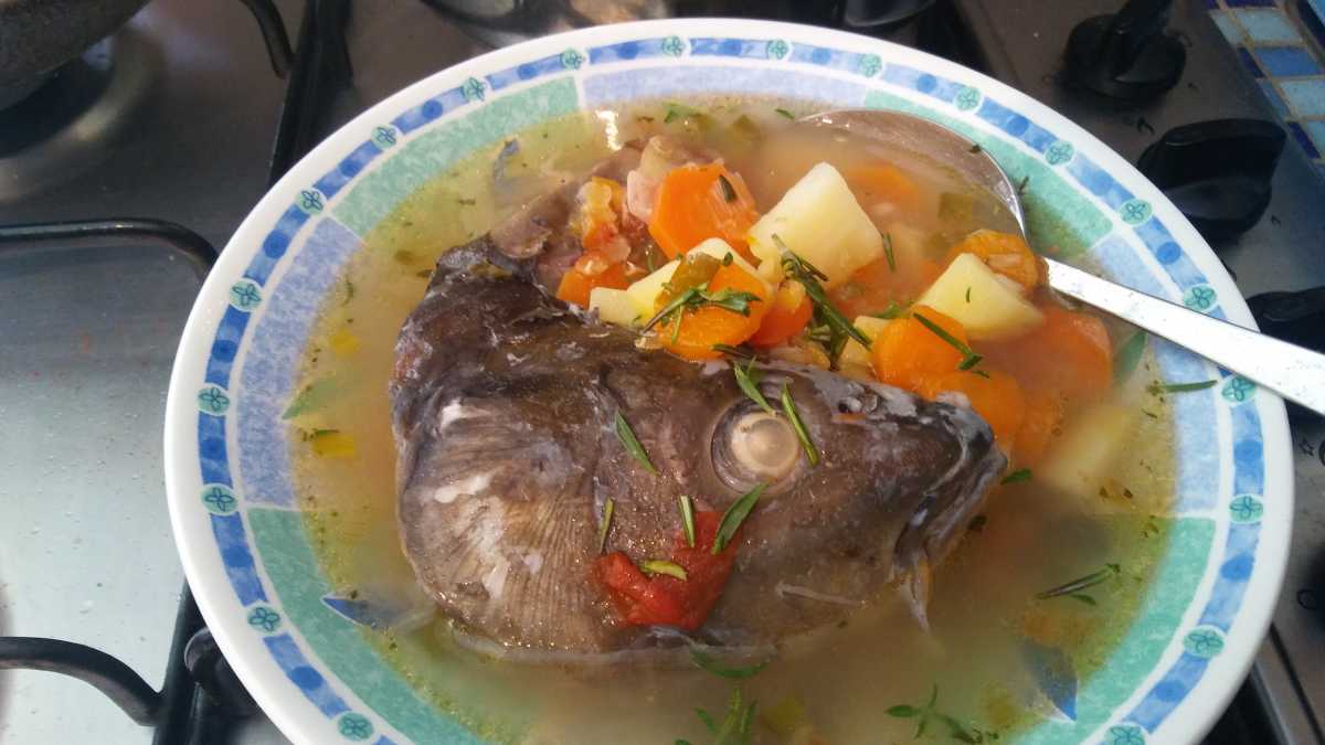 Уха из головы карпа пошаговый рецепт быстро и просто от олега михайлова