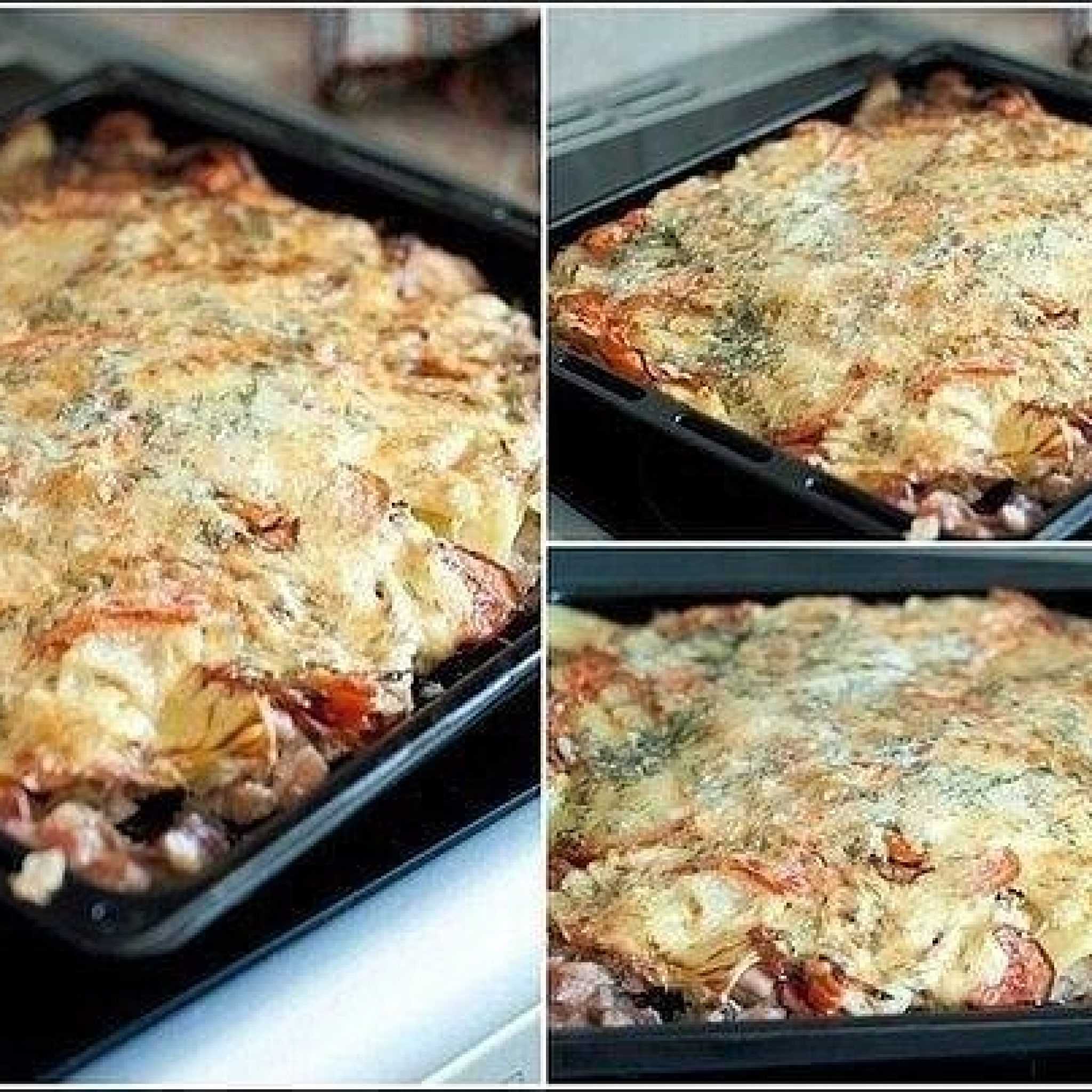Мясо под шубой в духовке – 7 рецептов