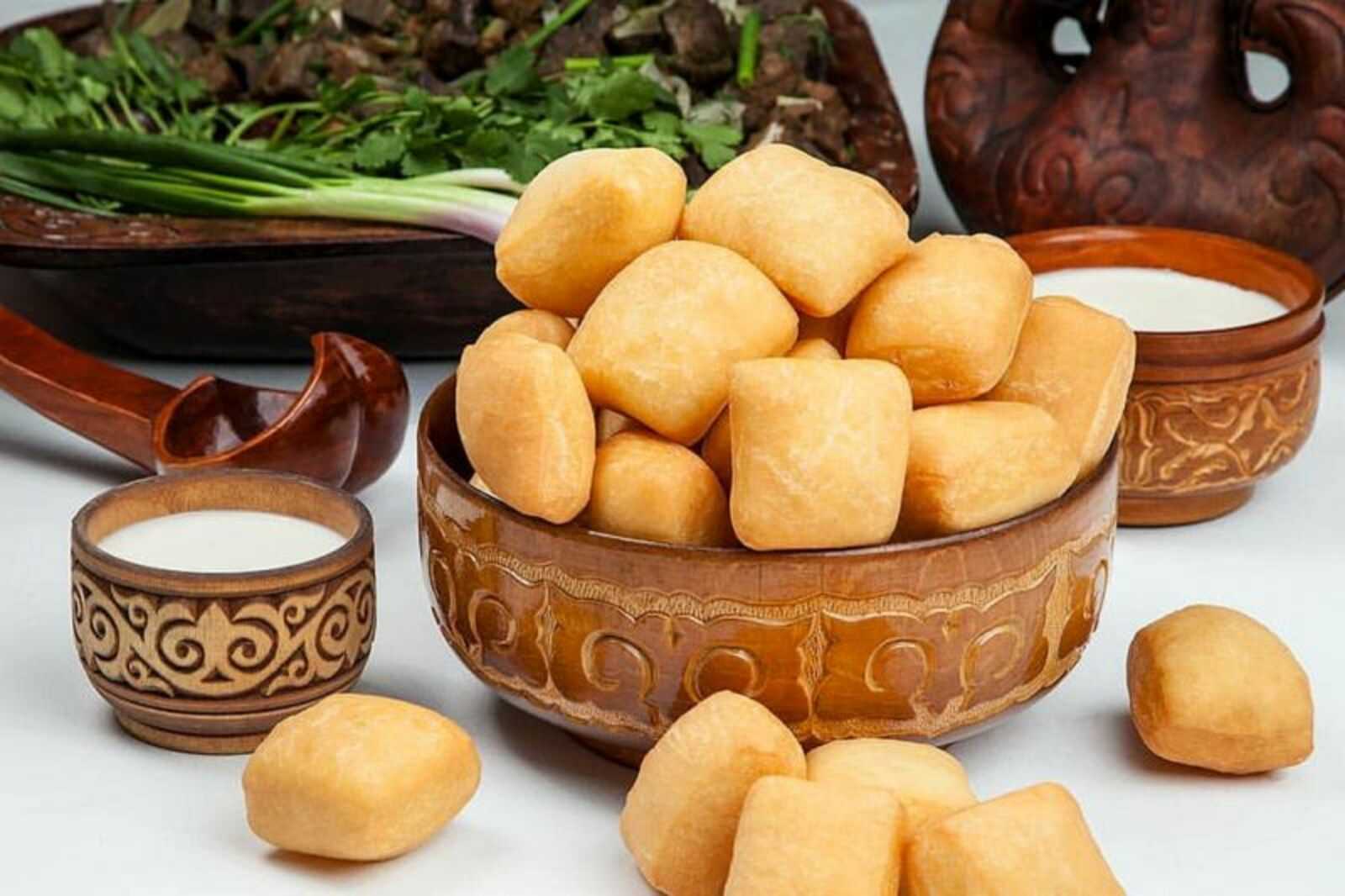 Баурсаки — настоящий казахский рецепт