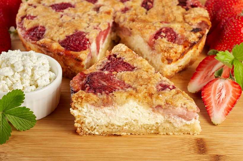 Пирог с творогом: 12 очень вкусных, нежных и быстрых рецептов