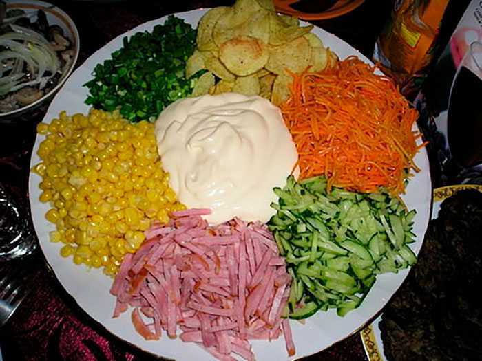 Салат с говядиной пошаговый рецепт как приготовить - вкусная еда