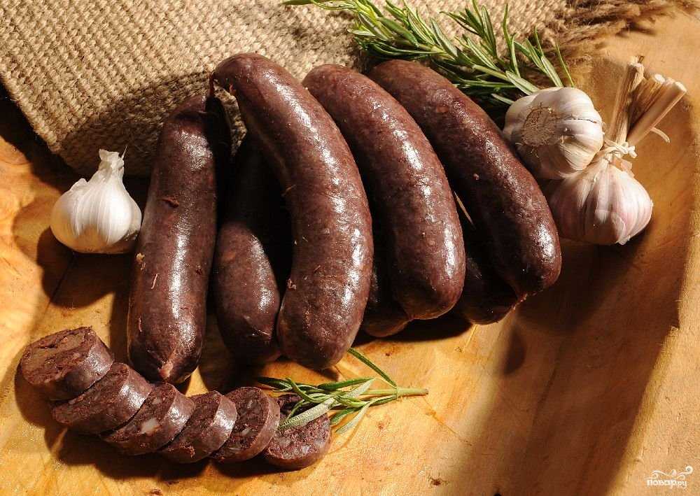 Кровяная колбаса в домашних условиях