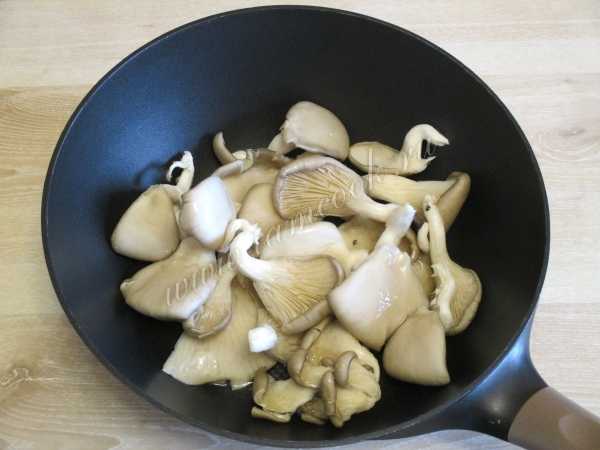 Жареная картошка с грибами