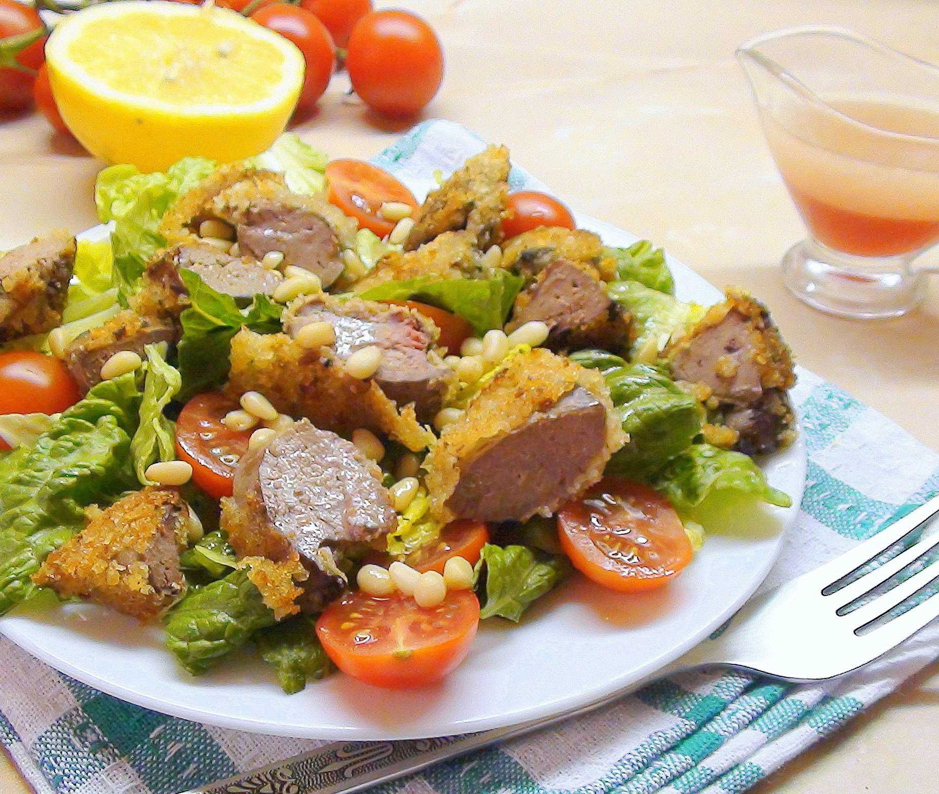 Салат из куриной печени — простые и вкусные рецепты