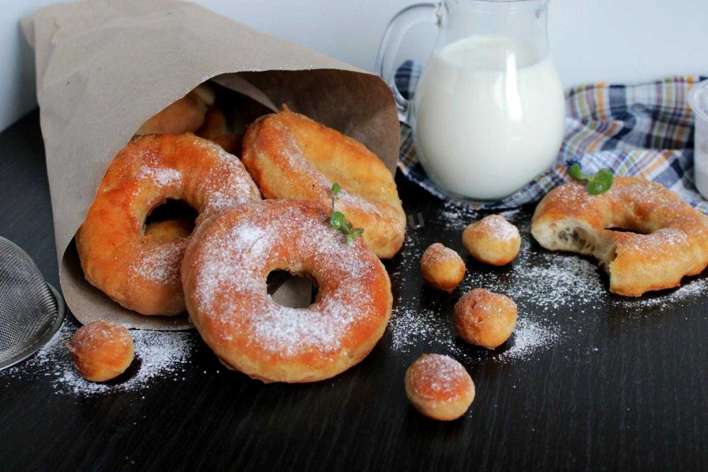 Готовим очень вкусное дрожжевое тесто для пончиков – как пух