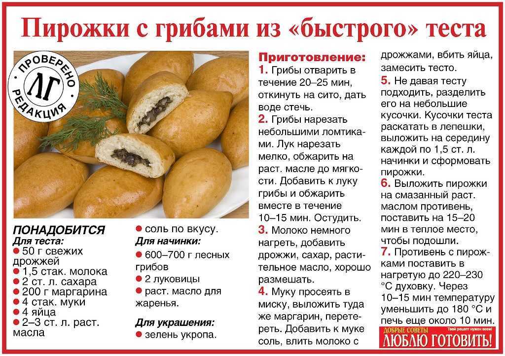 Пирог с грибами и картошкой - 14 домашних вкусных рецептов приготовления