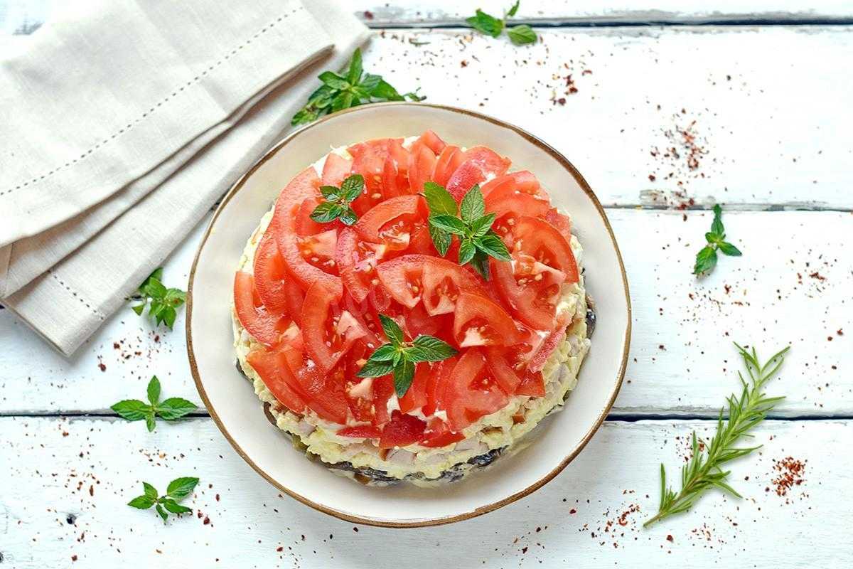 Салат любимый муж - 6 рецептов с грибами и копченой курицей, фото