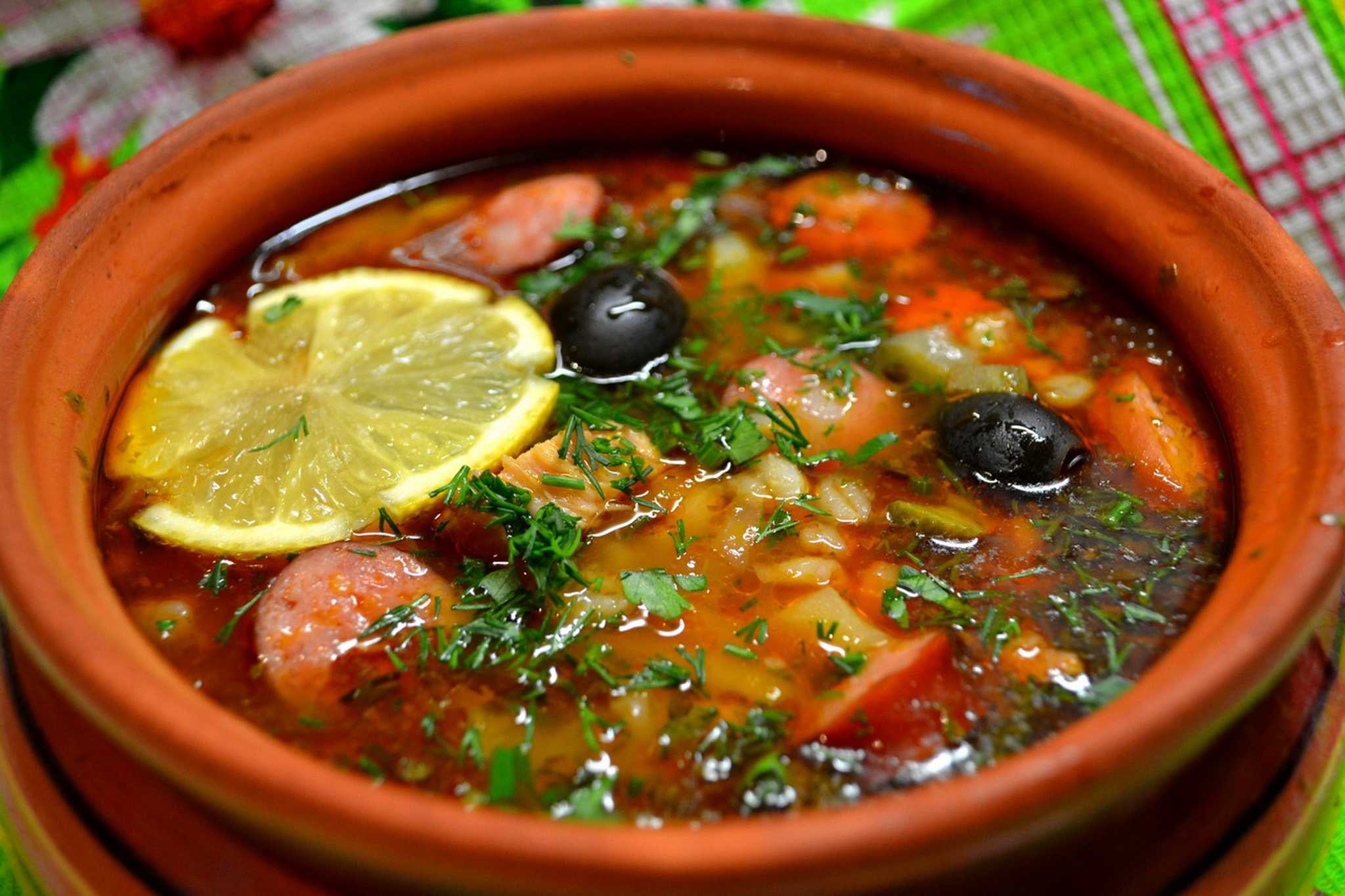 Солянка сборная мясная классическая – 13 очень вкусных рецептов