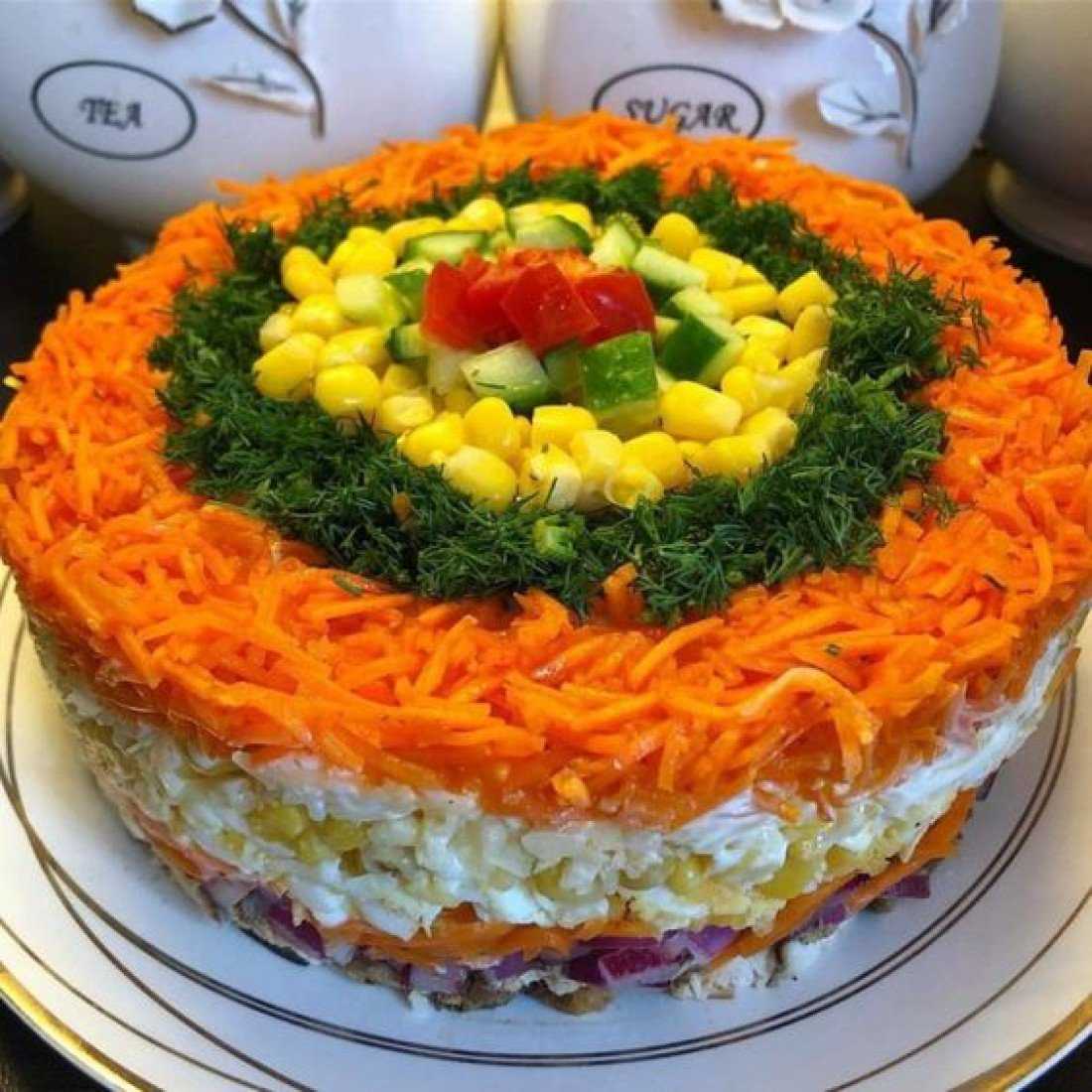 Салат мандаринки — 5 рецептов закуски на новый год