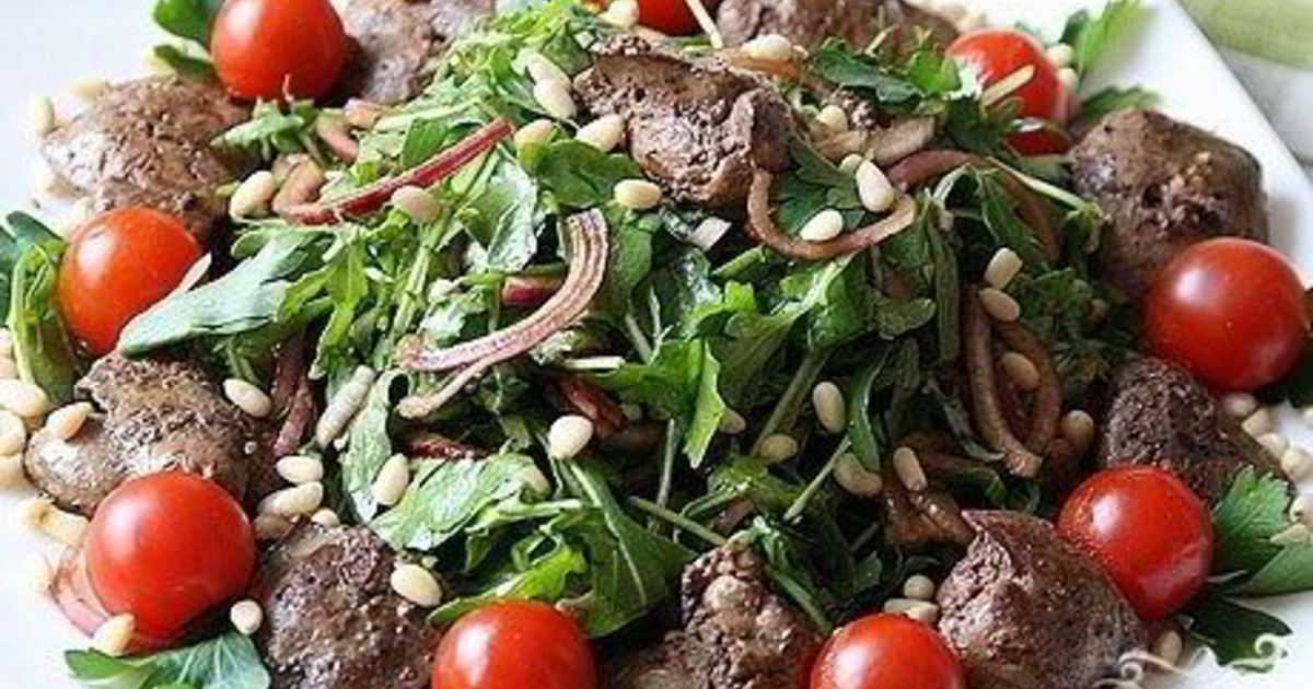 Салат из куриной печени - простые и вкусные рецепты
