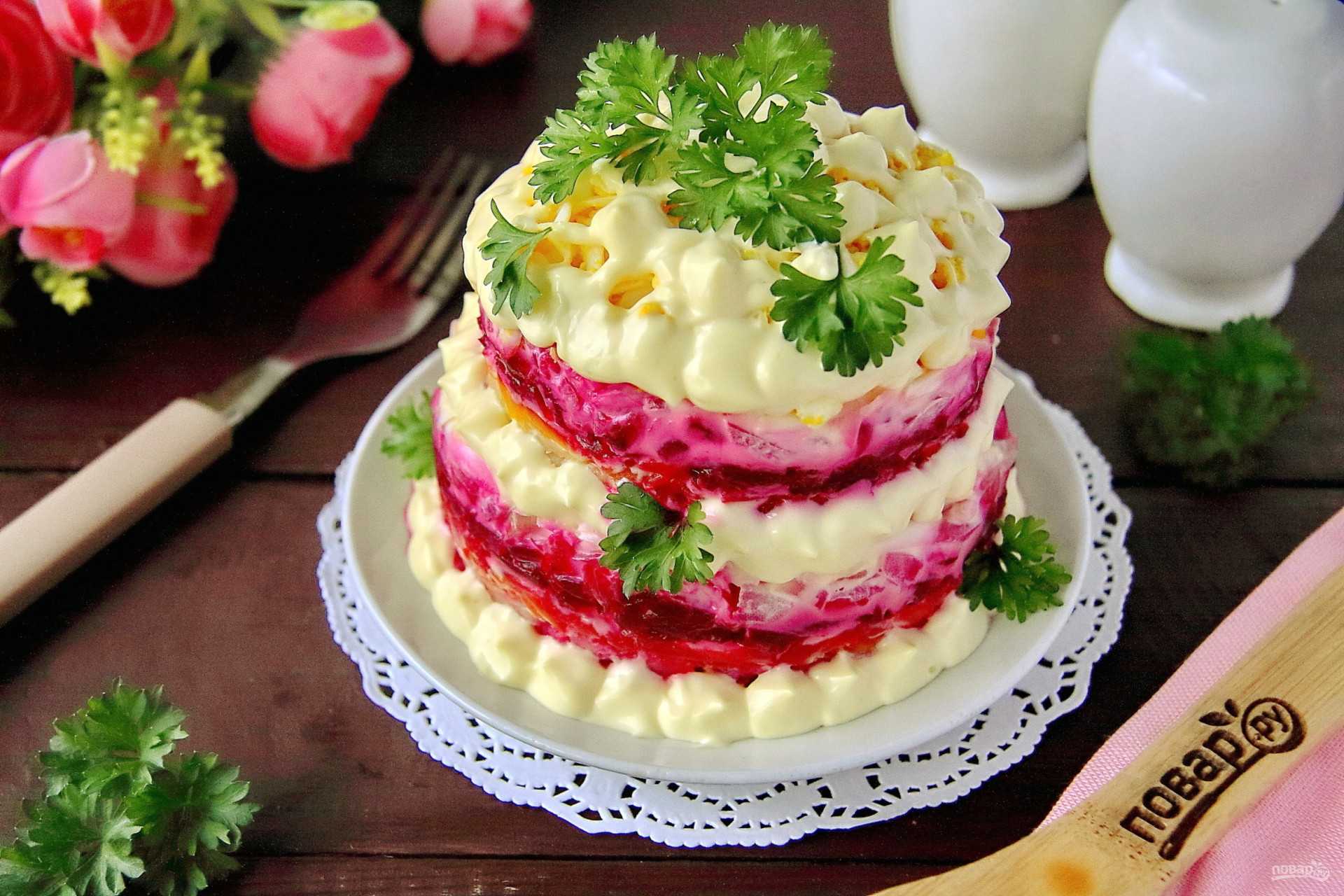 Салат невеста — 8 вкусных классических рецептов