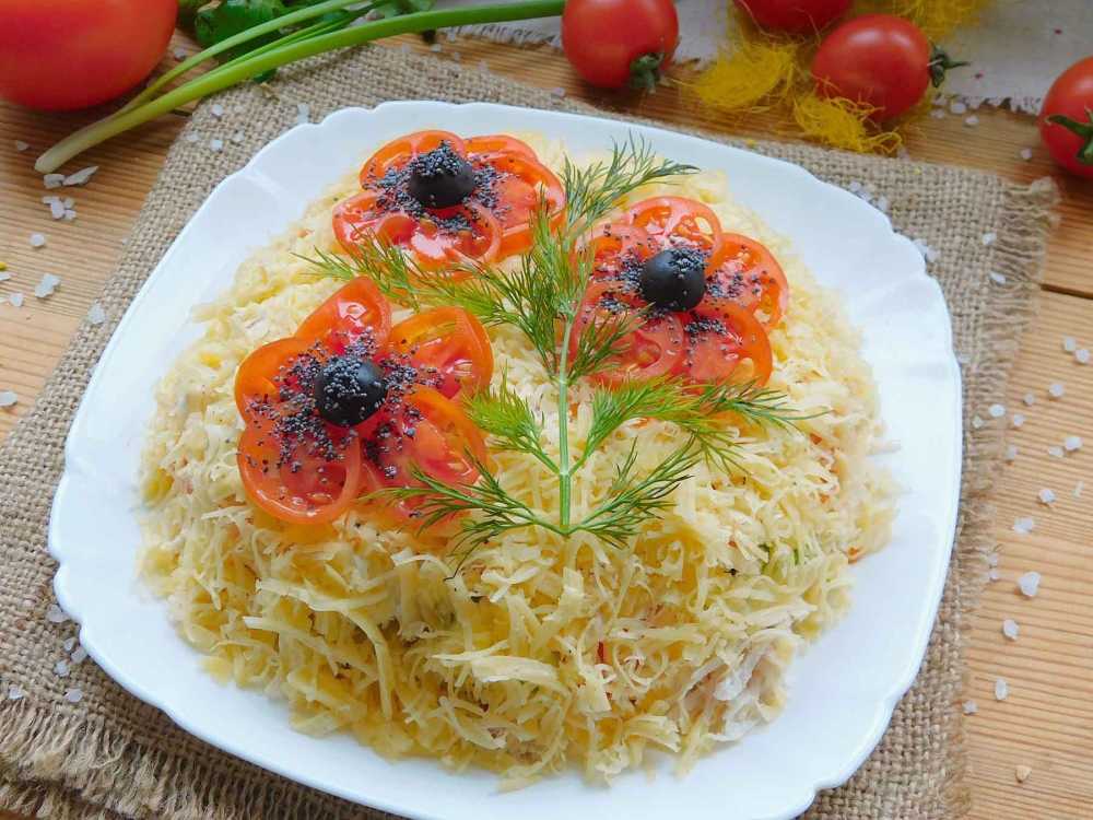 Салат курица под кайфом – рецепты приготовления