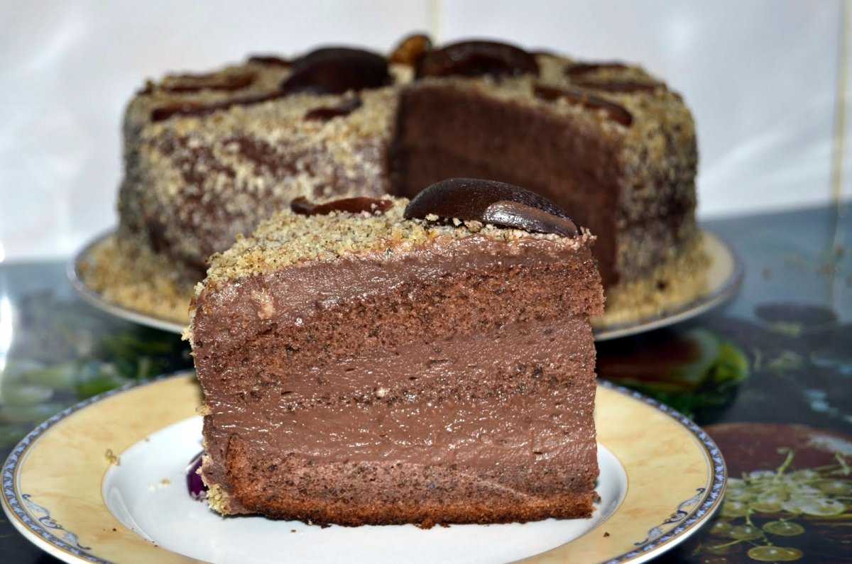 Торт «новинка» со сметанным кремом - вкусные рецепты