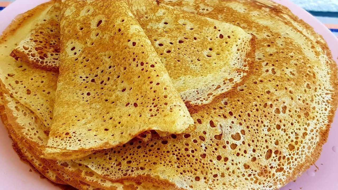 Блины на молоке тонкие с дырочками — рецепты очень вкусных ажурных блинов