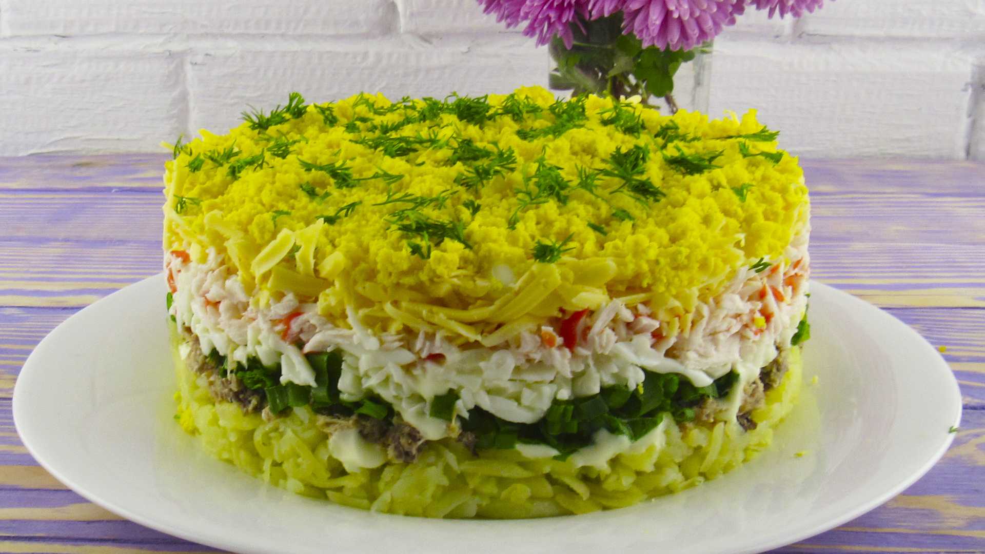 Австрийский салат рецепт с мясом