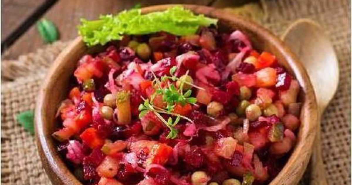 Винегрет с фасолью и квашенной капустой: классические рецепты