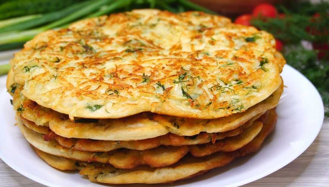 Хычины балкарские с картофелем и другие варианты начинок: мясо, сыр, творог