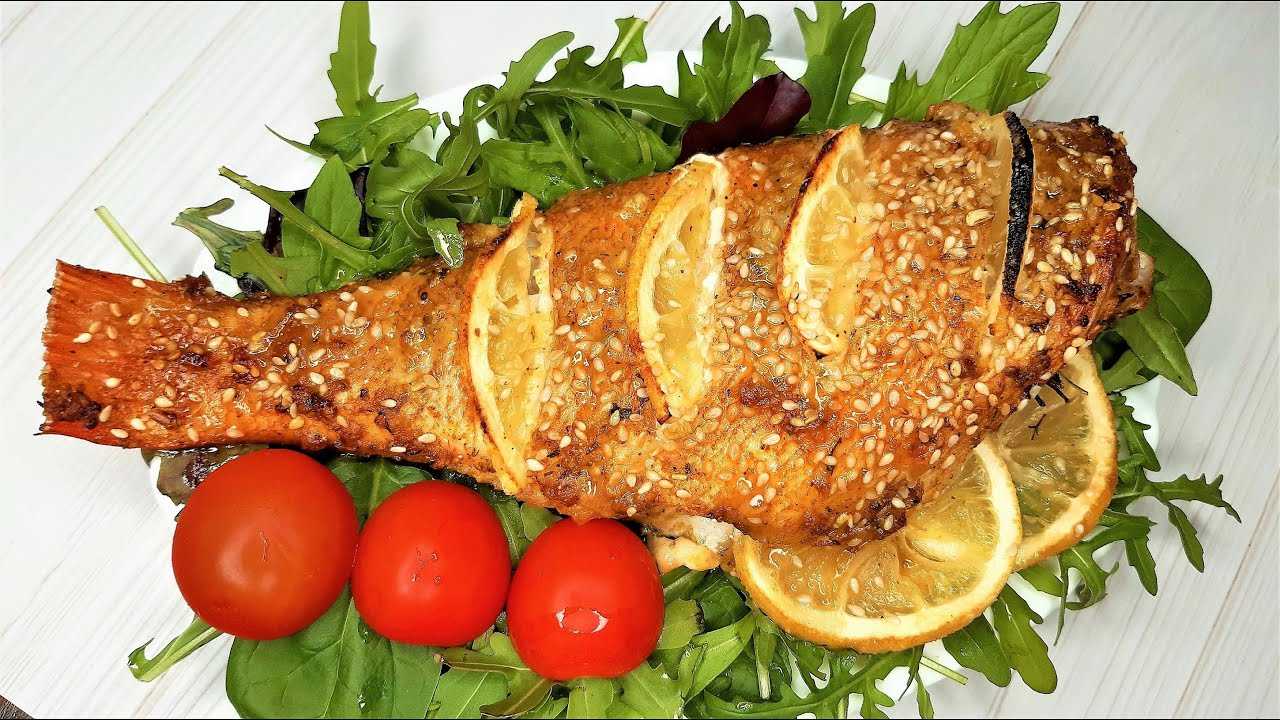 Окунь запеченный с картошкой в духовке | за стол!