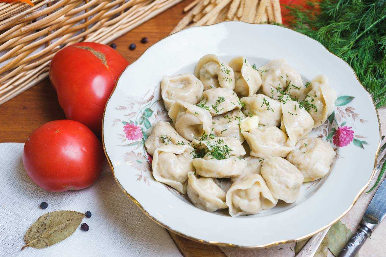 Пельмени с семгой вкусная еда - вкусная еда