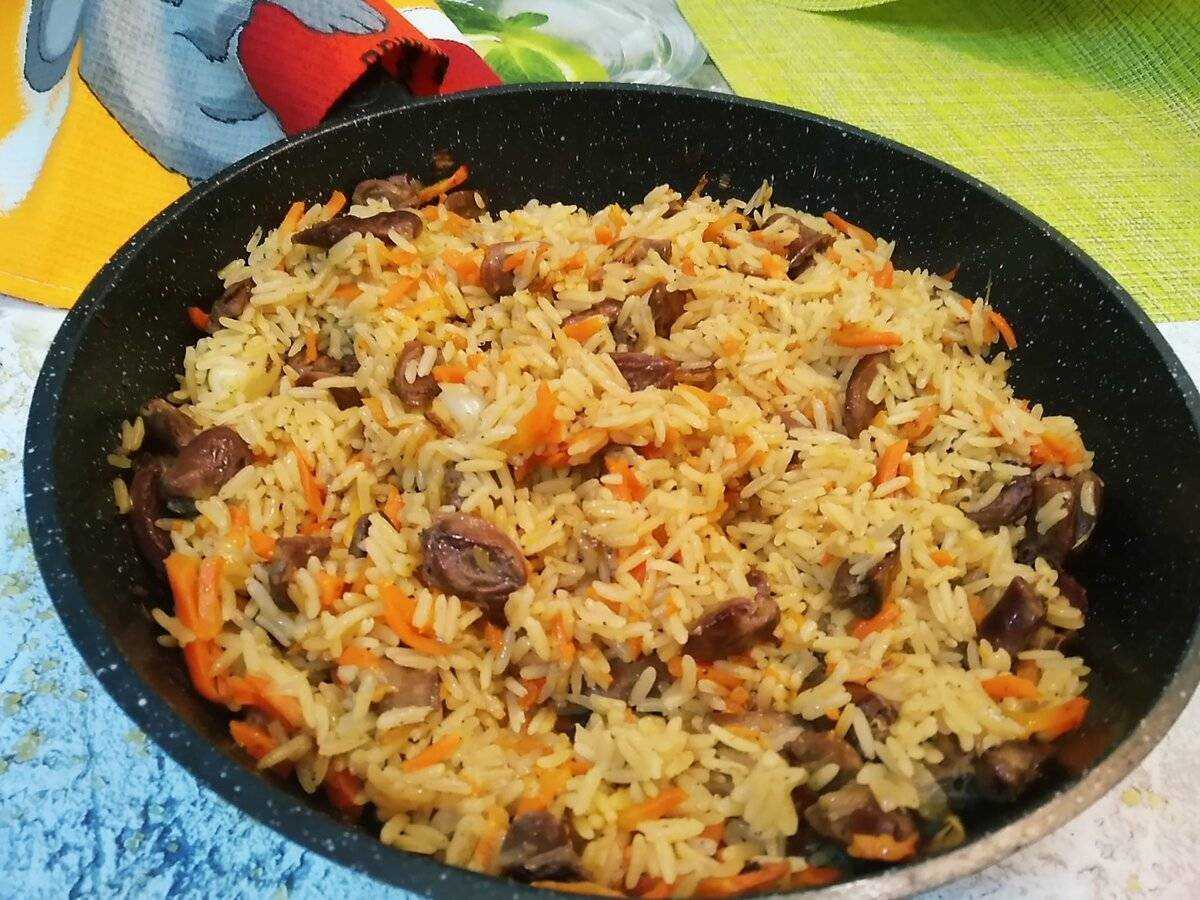 Плов с курицей пошаговый рецепт