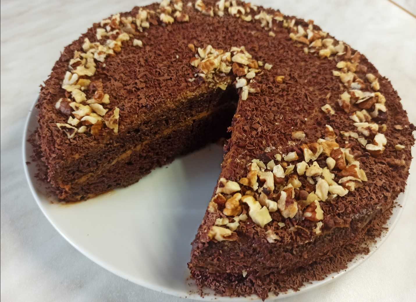 Шоколадный торт на кефире «фантастика» | кулинарушка - вкусные рецепты