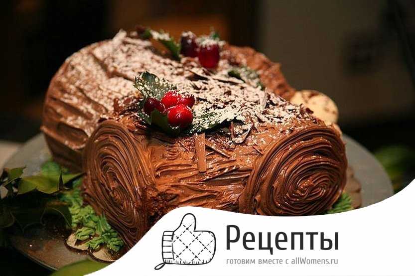 Торт "полено" из слоеного теста | как приготовить на webpudding.ru