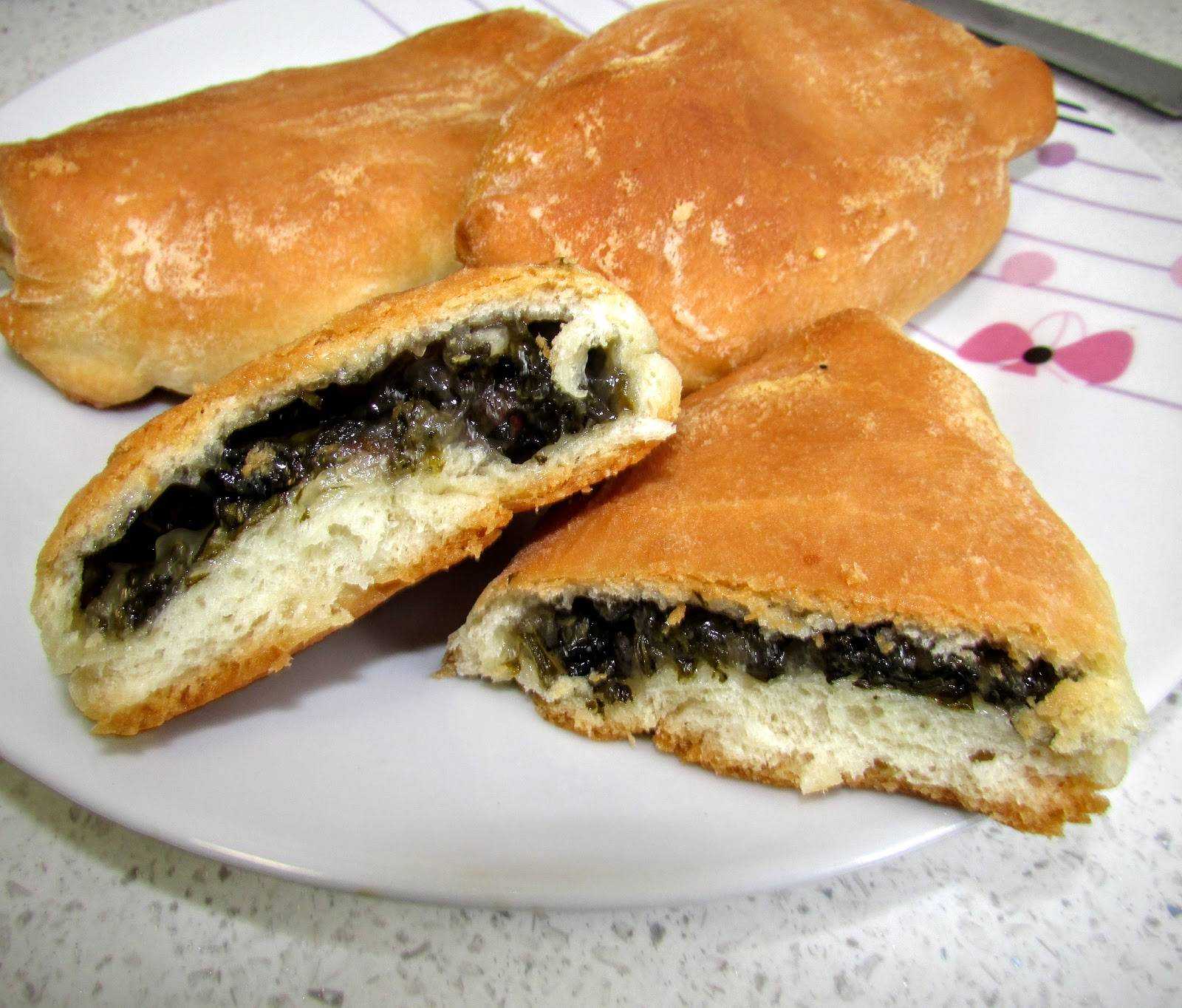 Пирожки со щавелем