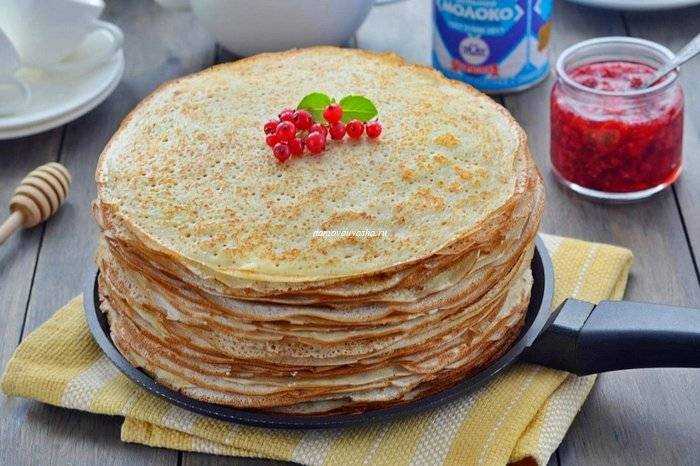 Нежные блинчики на ряженке