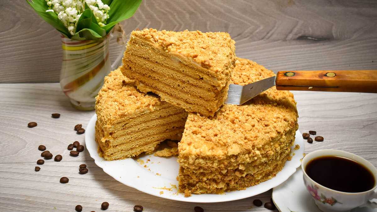 10 самых простых рецептов очень вкусного торта «медовик»