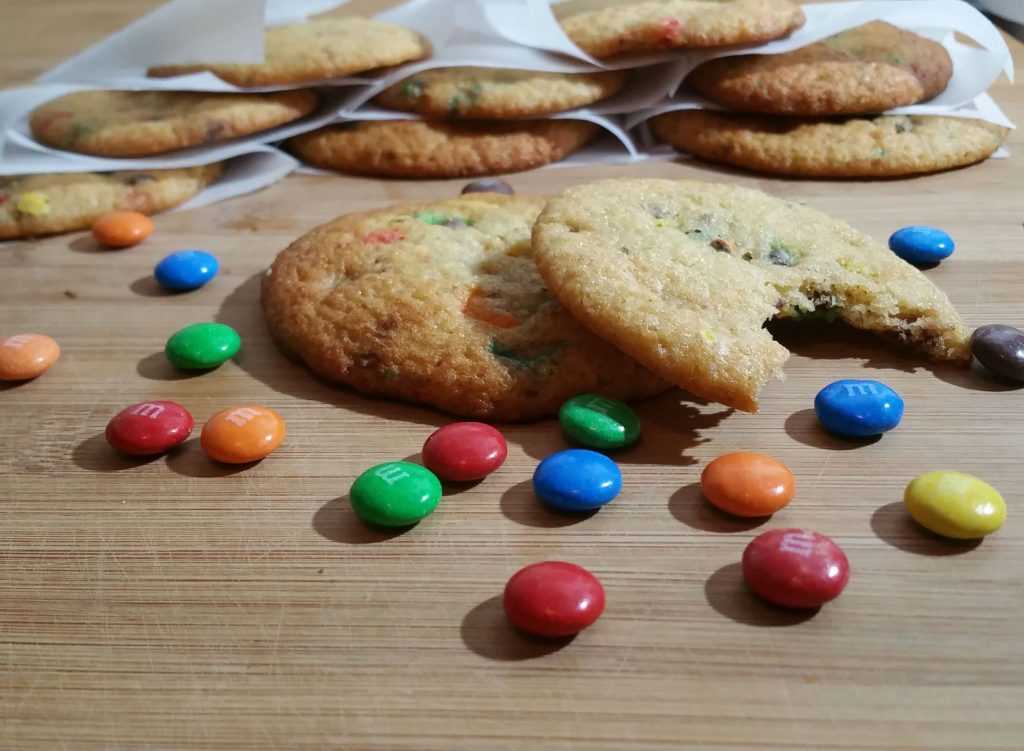 Рецепт американского печенья с ммдемсом