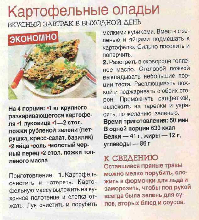 Рецепты любимых драников из картошки на каждый день